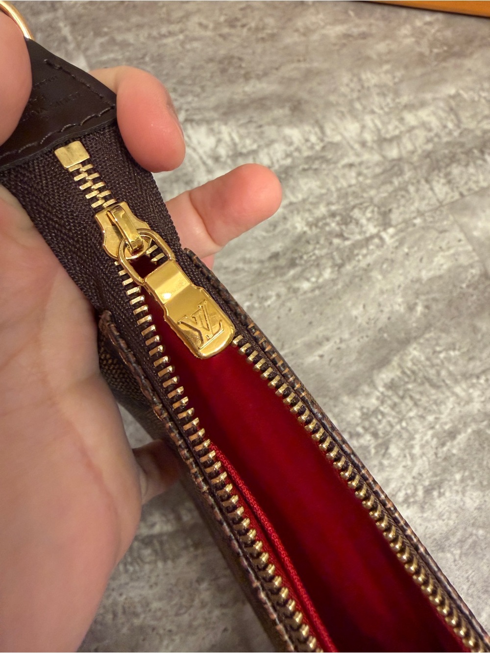 Louis Vuitton Damier Ebene Pochette Accessoires NM - Picture 11 of 15